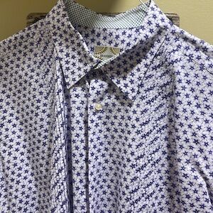 Brandolini Vintage Men’s Dress Shirt 100% Cotton, Size: XXL